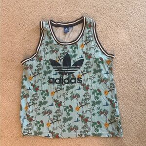 Adidas Multicolor Floral Tank Top